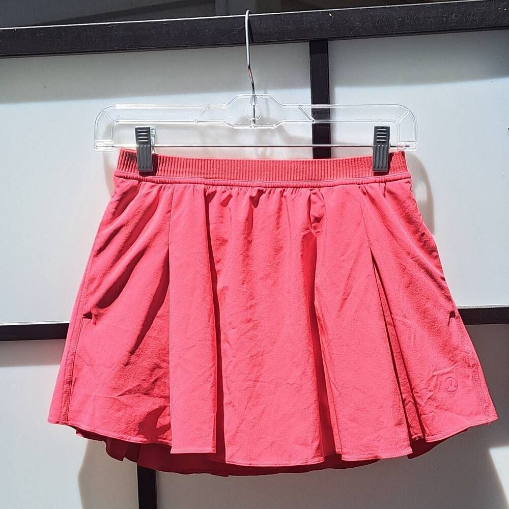 Lululemon Narrow Waistband Tennis Skirt size 4 Cherry Mist